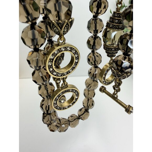 Vintage Heidi Daus “Let Me Count The Ways” Necklace & Bracelet Jewelry Set - Picture 8 of 14